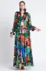 A NIGHT IN RIO UPCYCLED MAXI SKIRT sold by Czarina