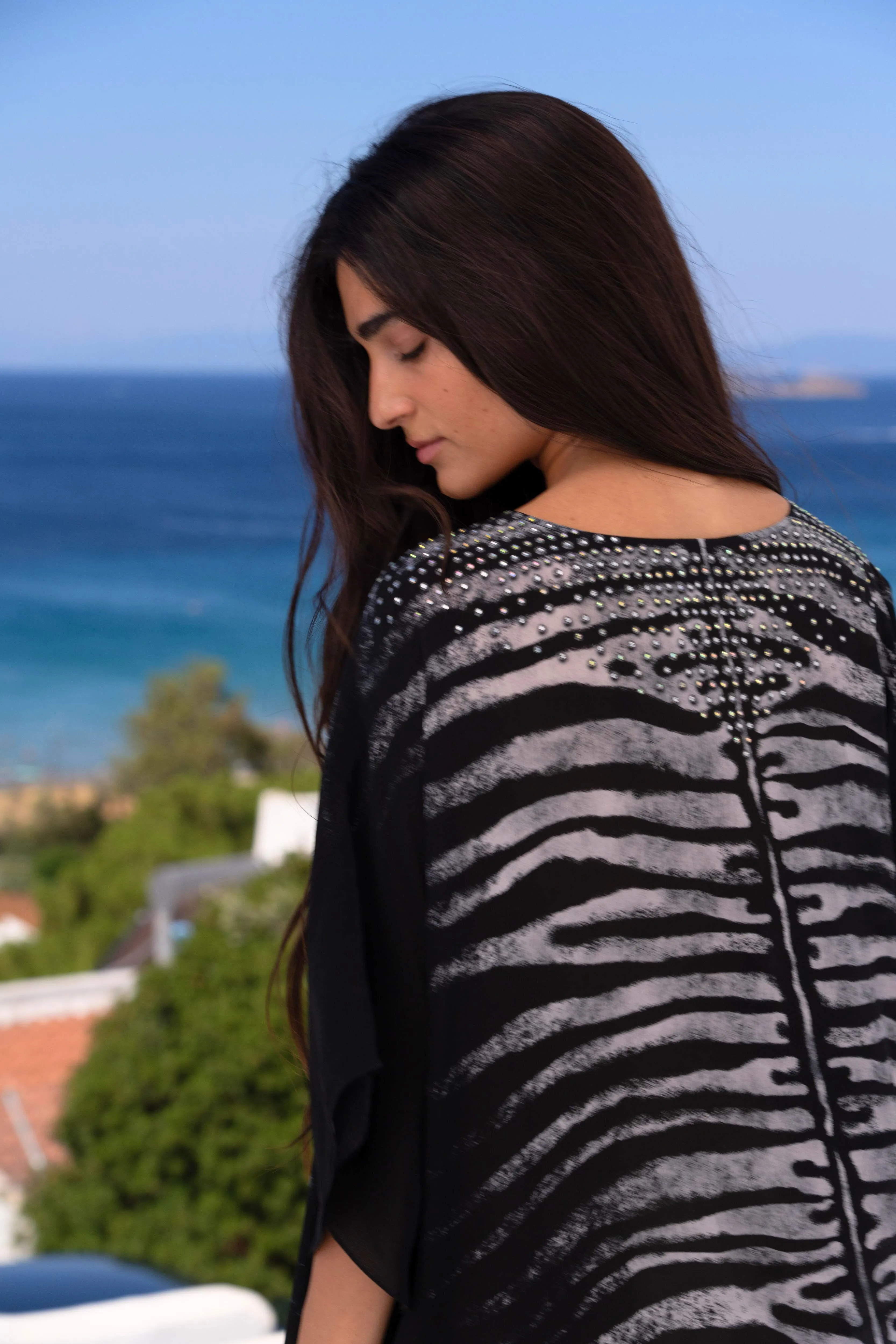 AEGEAN NIGHTS BUTTERFLY TOP sold by Czarina product image thumbnail 3
