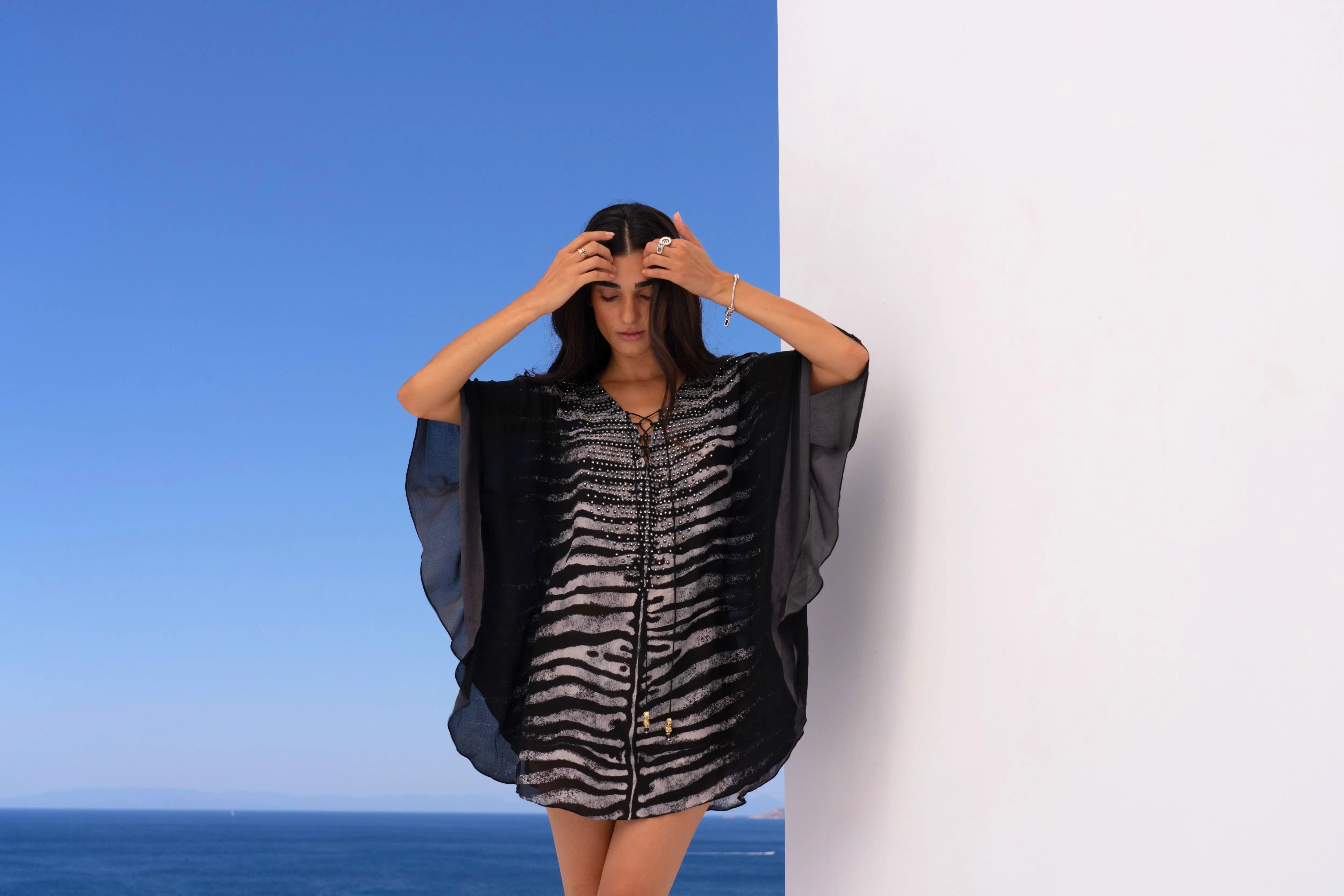 AEGEAN NIGHTS BUTTERFLY TOP sold by Czarina product image thumbnail 5