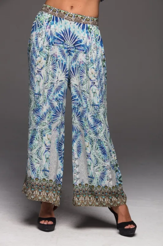 Let'S Get Lost Palazzo Pants sold by Czarina