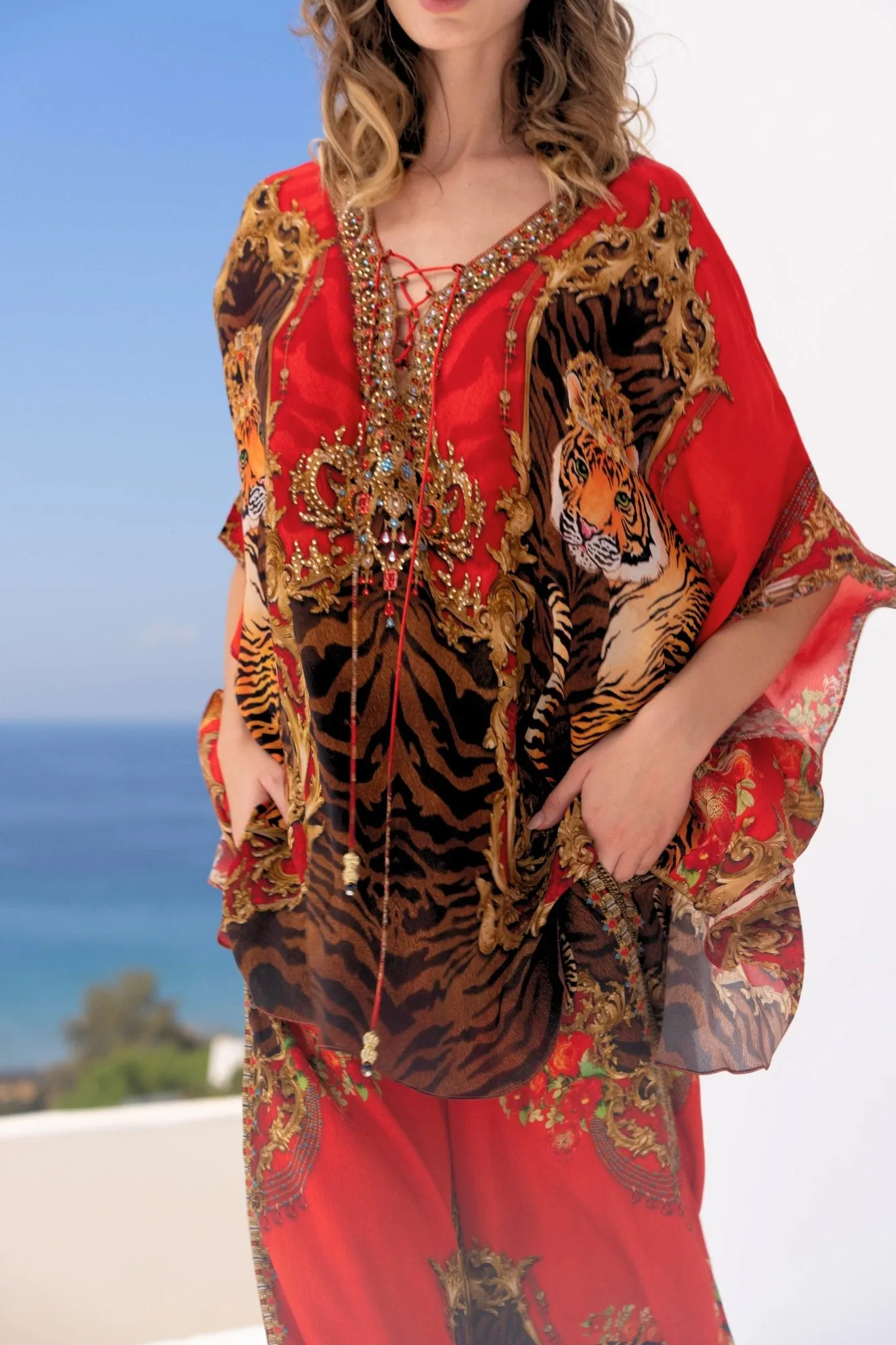 Tales Of The Tigress Butterfly Top Set sold by Czarina product image thumbnail 2