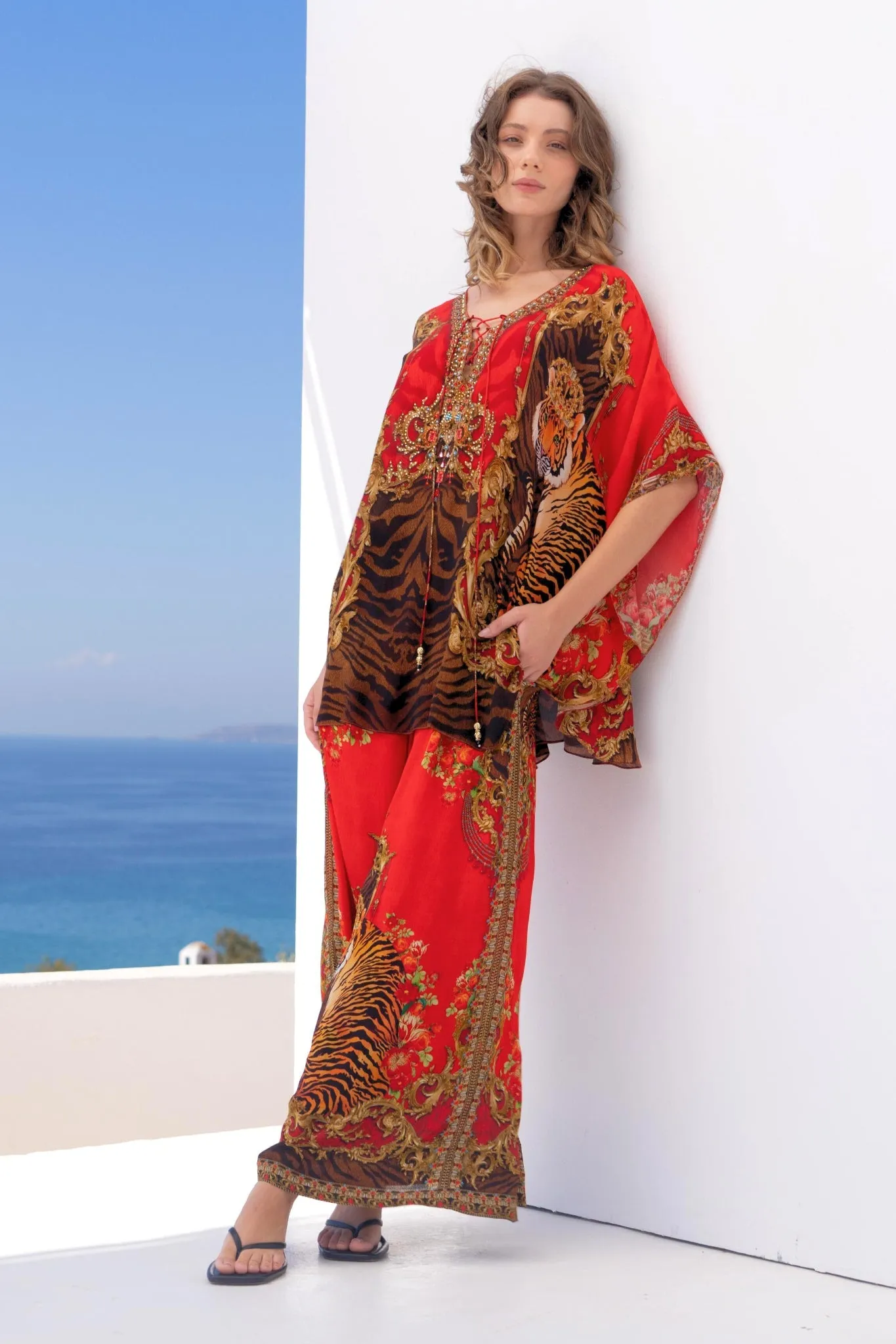 Tales Of The Tigress Butterfly Top Set sold by Czarina