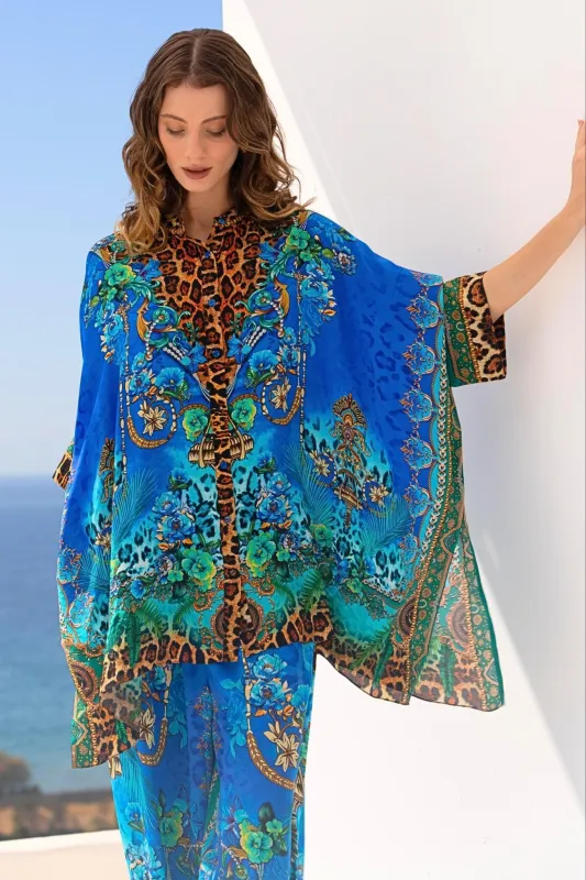 BOHO BLUES TOP W SLEEVES sold by Czarina