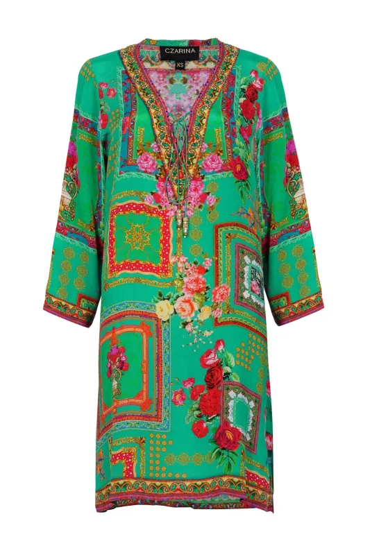 BLOOMING TALES TUNIC sold by Czarina