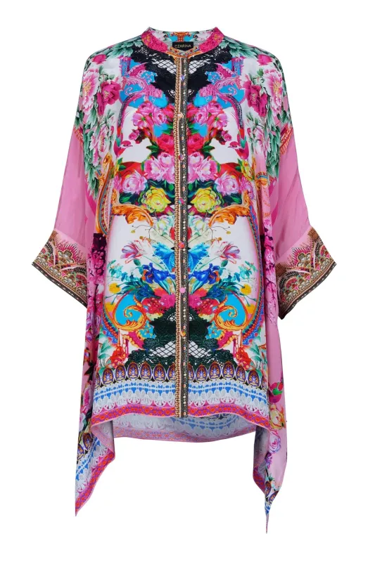 MORE THAN FRIENDS KAFTAN TOP W SLEEVES sold by Czarina