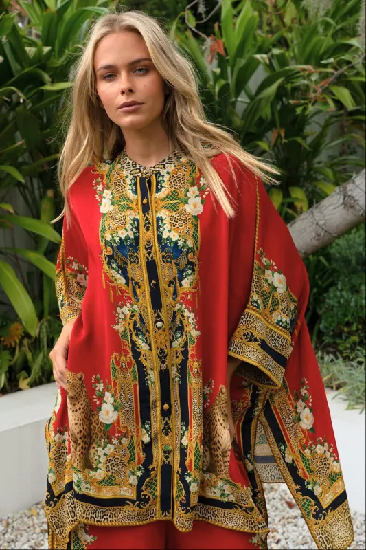 QUEEN OF THE WILD KAFTAN TOP W SLEEVES made by Czarina