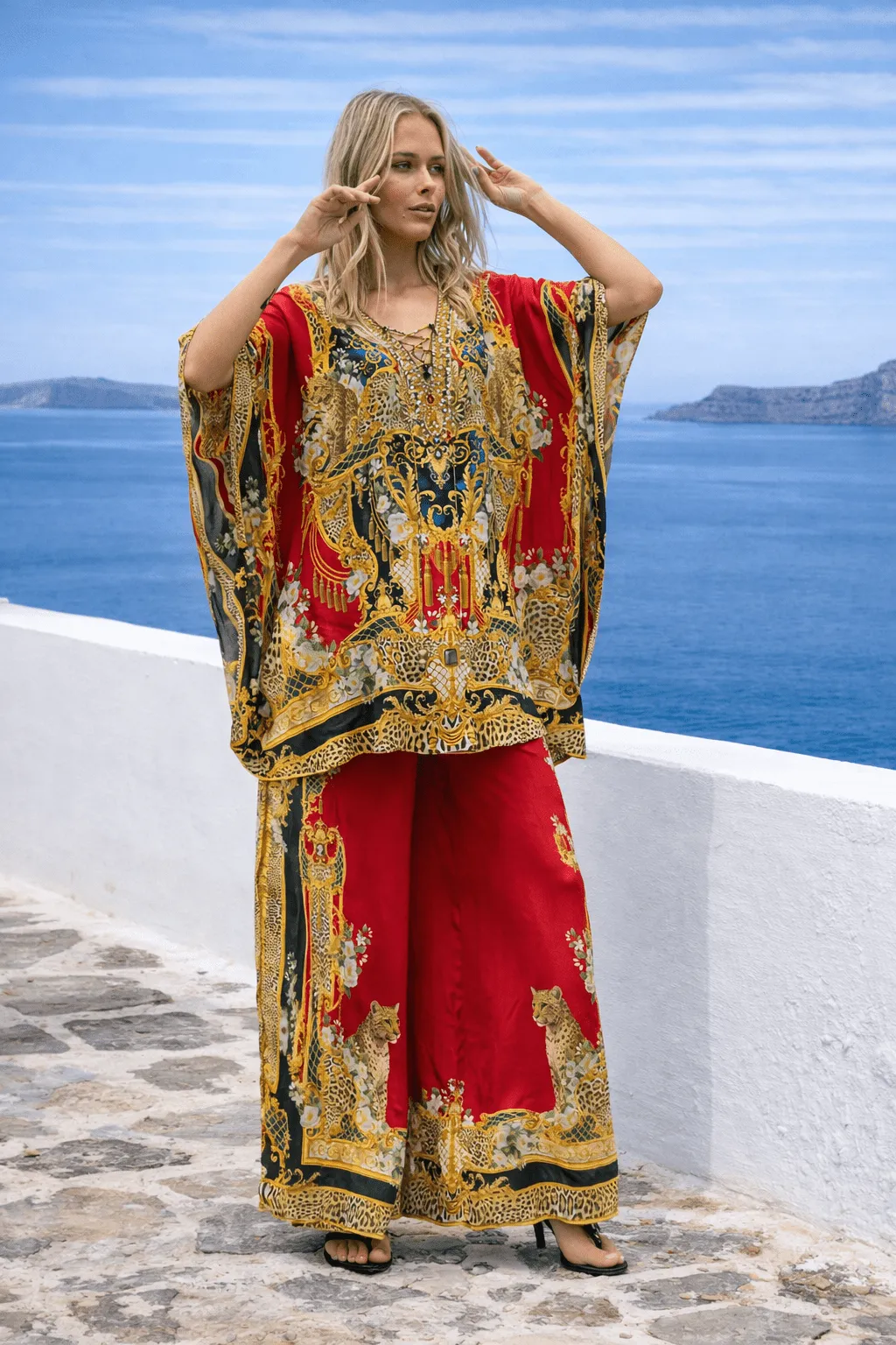 Queen of the Wild Kaftan Dress sold by Czarina product image thumbnail 2
