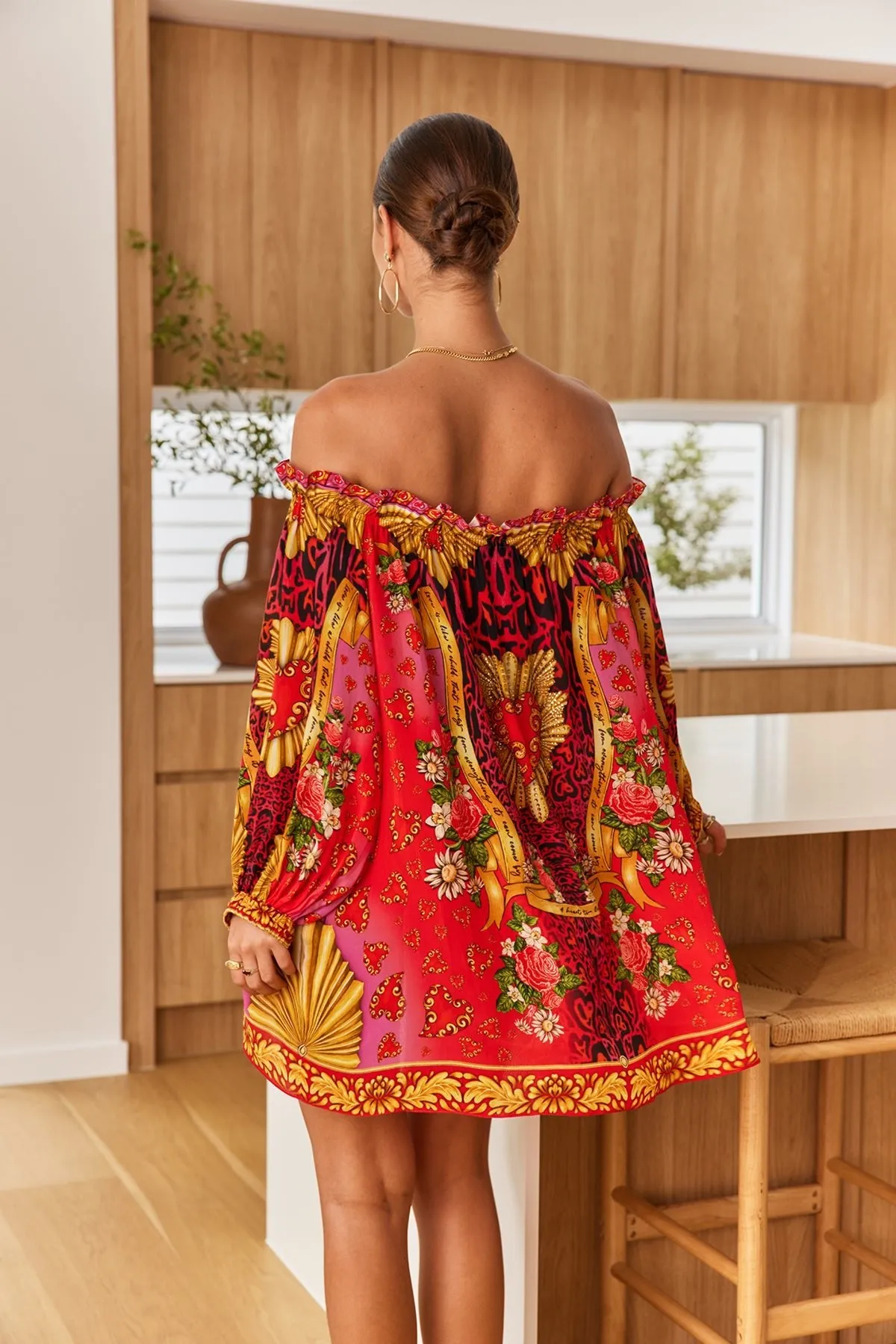 LOVE YOU FOREVER OFF SHOULDER TOP sold by Czarina product image thumbnail 2