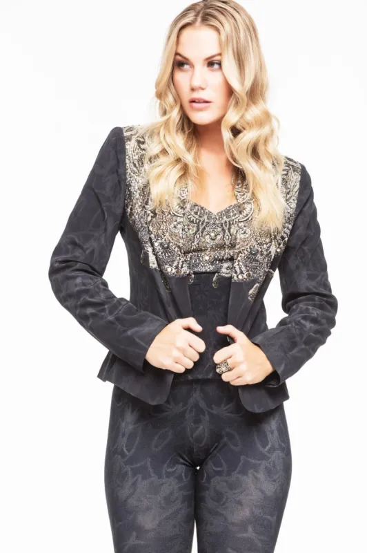 Dark Cherokee Jacket sold by Czarina