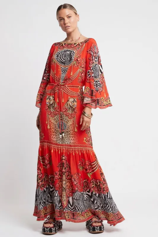 POWER AND PASSION COCKTAIL MAXI DRESS sold by Czarina