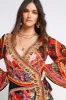 SHE WAS POWERFUL WRAP DRESS sold by Czarina