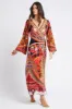 SHE WAS POWERFUL WRAP DRESS sold by Czarina