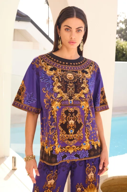 MIDNIGHT BLUE T-SHIRT sold by Czarina