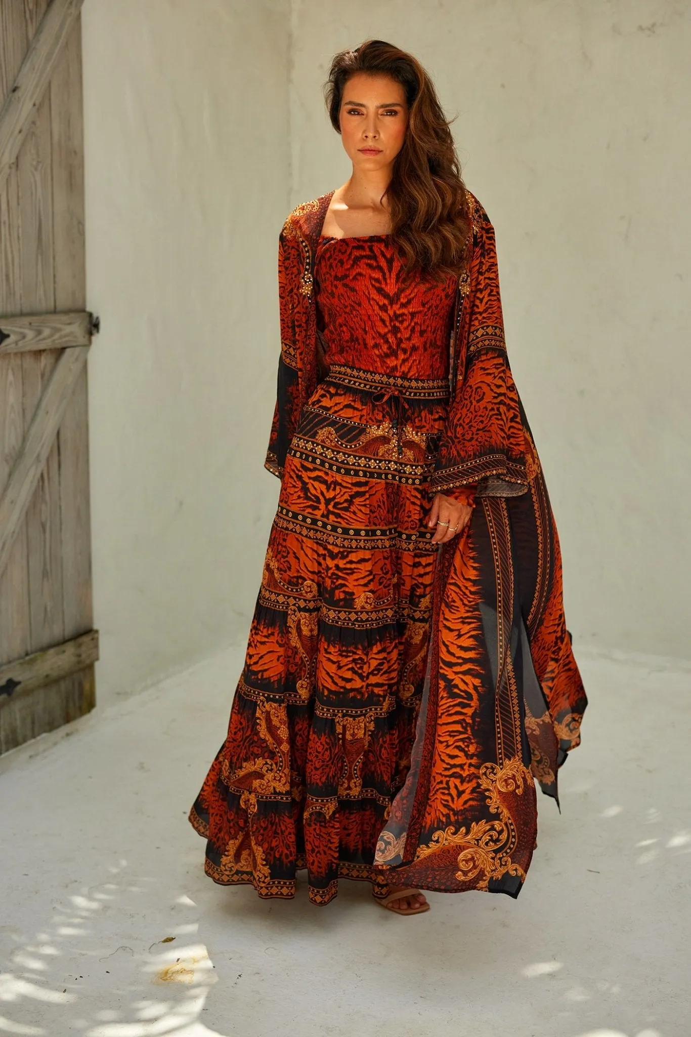 TIGRESS MAXI SKIRT sold by Czarina product image thumbnail 2