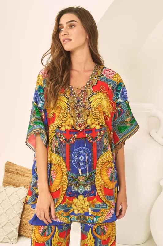 KINGDOM OF DRAGONS BUTTERFLY TOP sold by Czarina