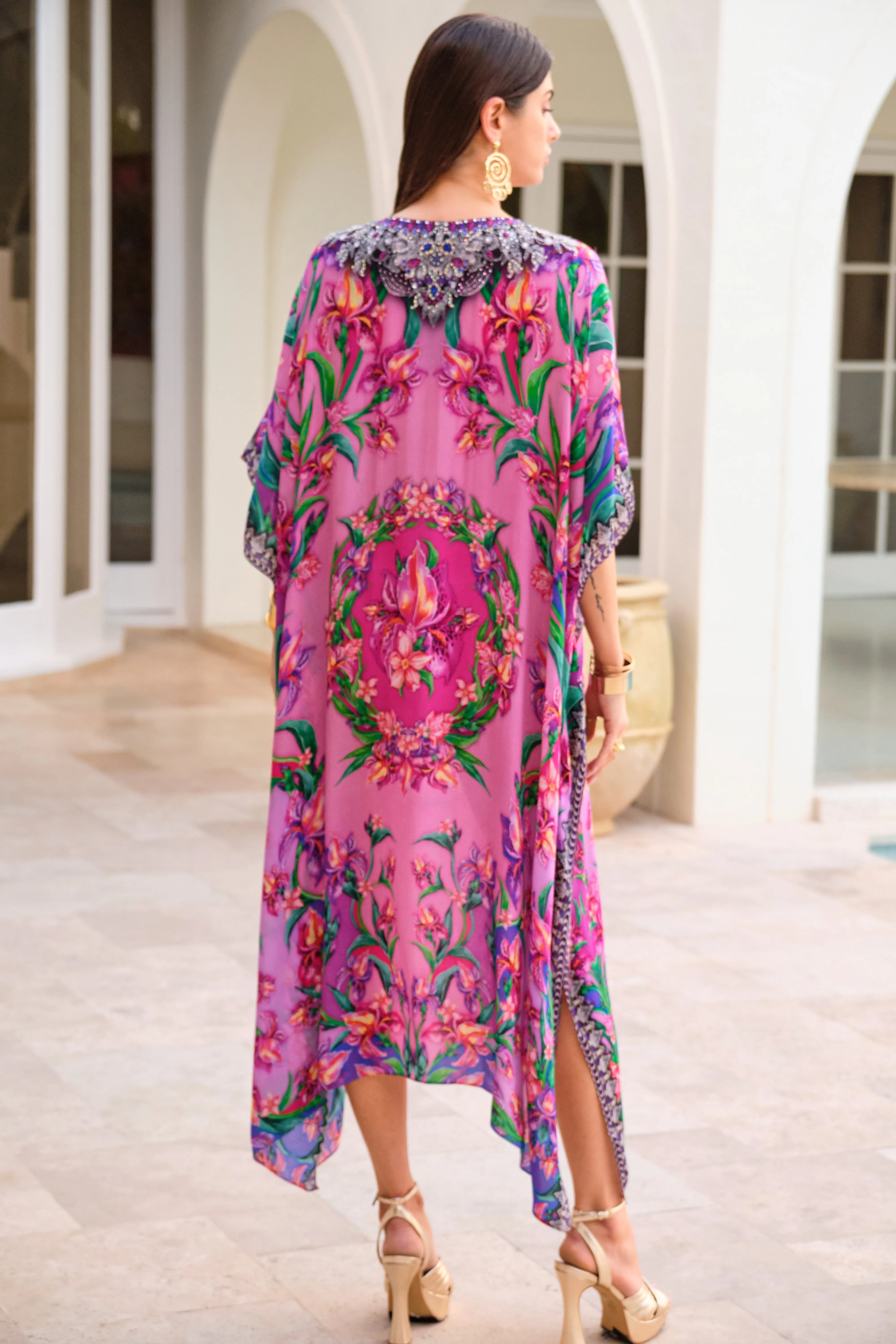 PINK RADIANCE MEDIUM KAFTAN sold by Czarina product image thumbnail 4