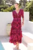 HEARTS FOREVER CROSS OVER MAXI DRESS sold by Czarina