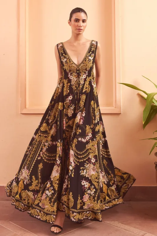 GOLDEN GIRL MAXI DRESS sold by Czarina