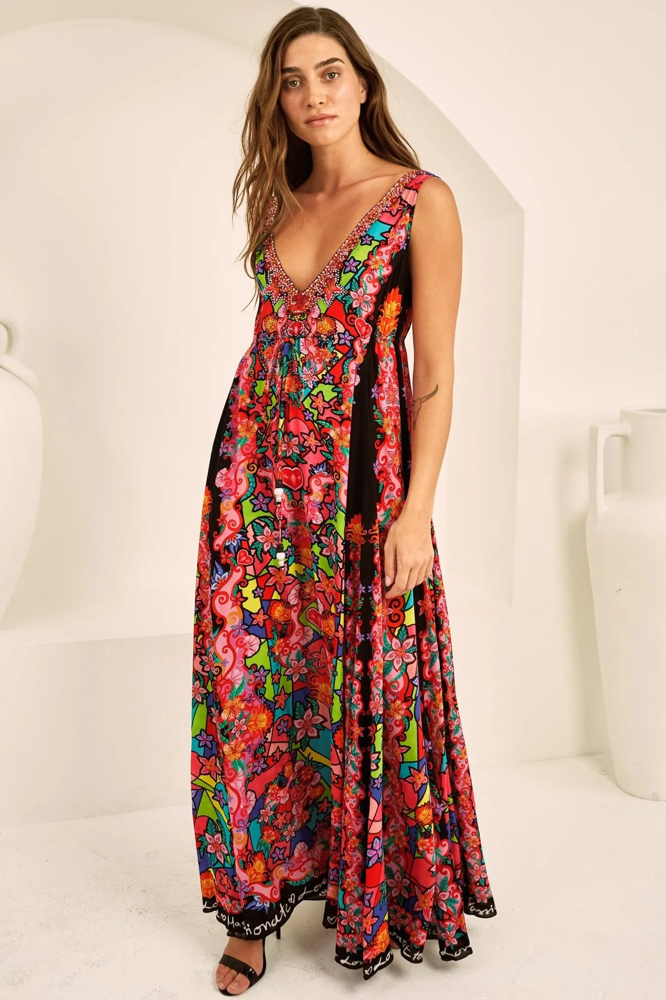 DREAMY CUPID MAXI DRESS sold by Czarina product image thumbnail 4
