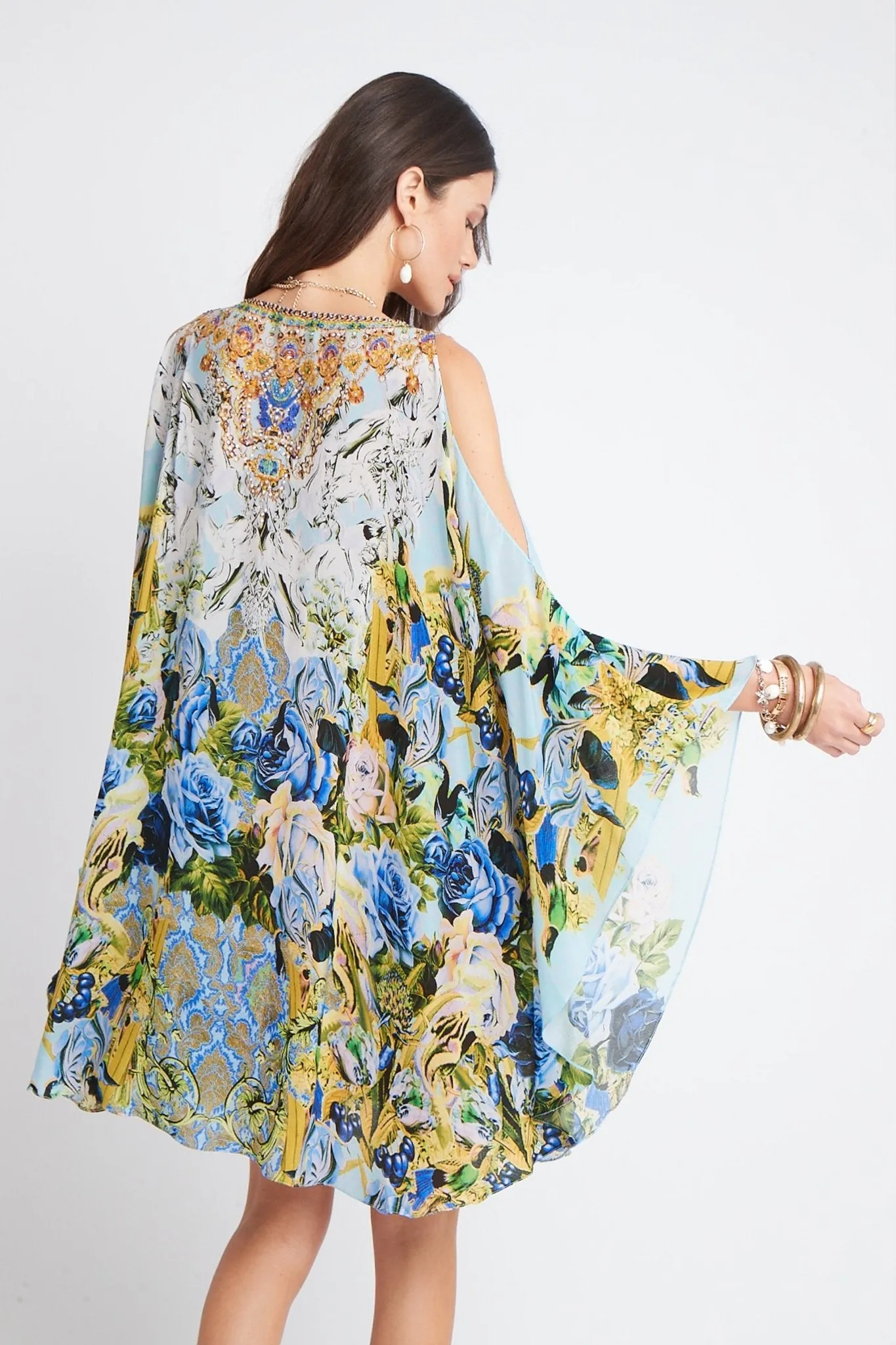 SUMMER BLUES KAFTAN DRESS sold by Czarina product image thumbnail 3