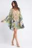 SUMMER BLUES KAFTAN DRESS sold by Czarina