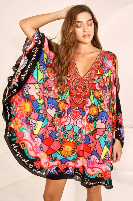 DREAMY CUPID KAFTAN DRESS sold by Czarina