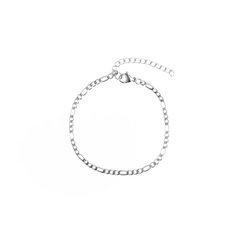 FIGARO BRACELET XX THIN SILVER sold by DARK Department