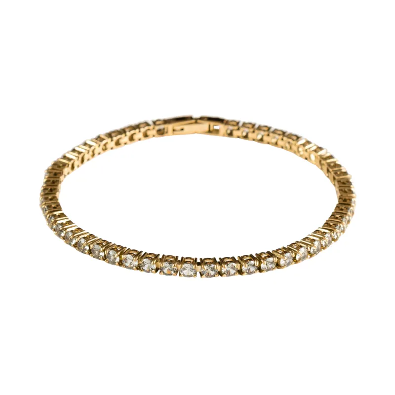 TENNIS BRACELET 3 MM ARMY sold by DARK Department