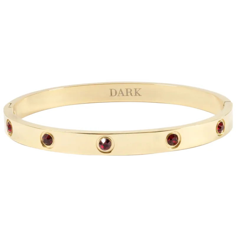 BIG DOT BANGLE RED sold by DARK Department