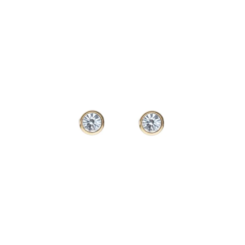 CRYSTAL STUD ROUND sold by DARK Department