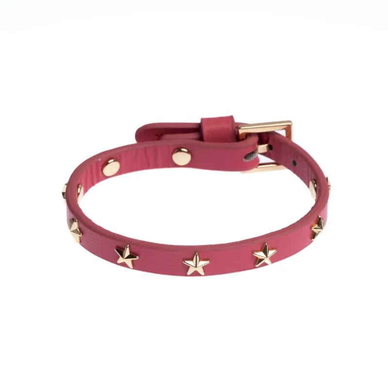 LEATHER STAR STUD BRACELET MINI CANDY KISS sold by DARK Department