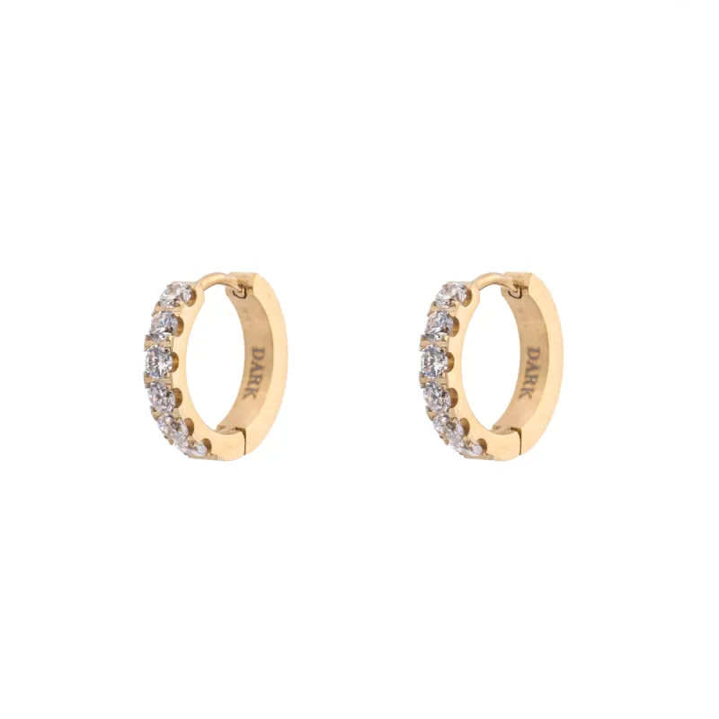 CRYSTAL HOOPS 15 MM sold by DARK Department