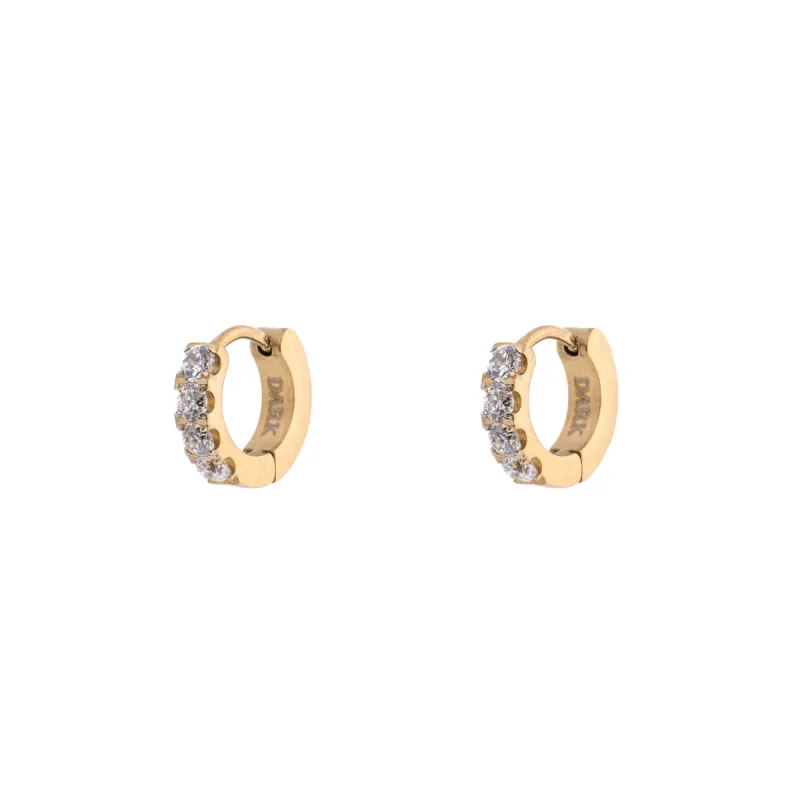 CRYSTAL HOOPS 12 MM sold by DARK Department