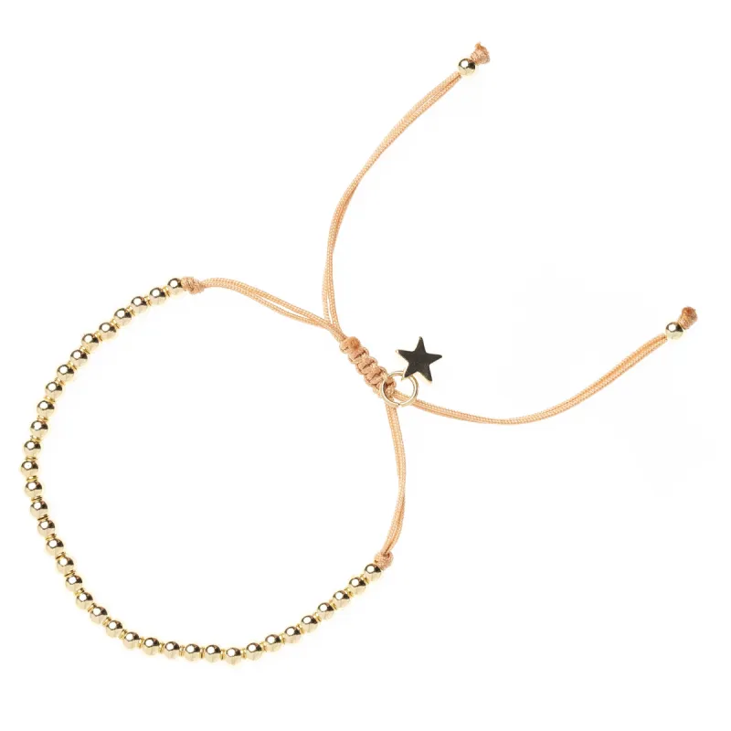 METAL BEAD BRACELET BROAD CAMEL sold by DARK Department