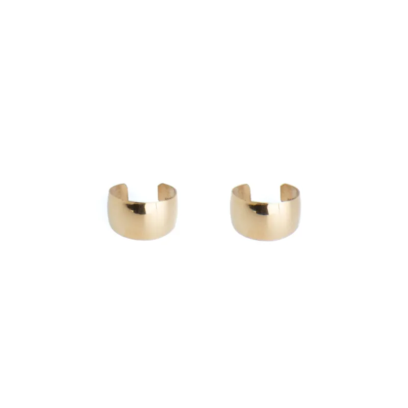 CHUNKY EAR CUFFS GOLD sold by DARK Department
