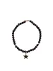 STONE BEAD BRACELET 4 MM MAROON sold by DARK Department