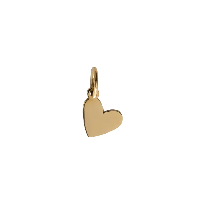 HEART CHARM GOLD sold by DARK Department