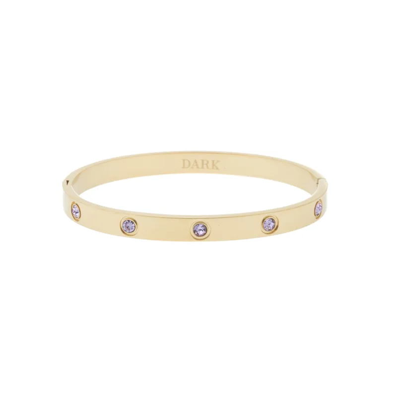 BIG DOT BANGLE LAVENDEL sold by DARK Department
