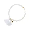 STONE BEAD BRACELET 4 MM WHITE JADE sold by DARK Department