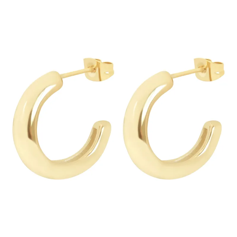 CHUNKY PLAIN CREOLE GOLD sold by DARK Department