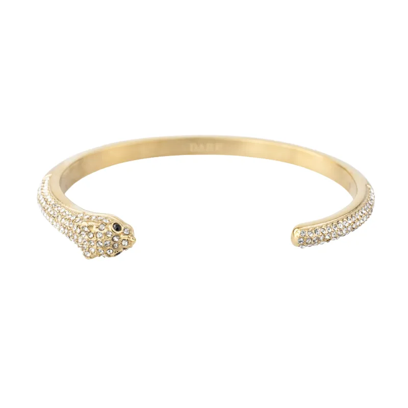 PANTHER CUFF W/CRYSTALS sold by DARK Department