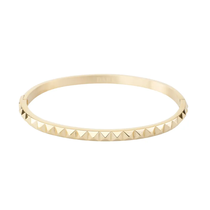 STUD BANGLE THIN GOLD sold by DARK Department