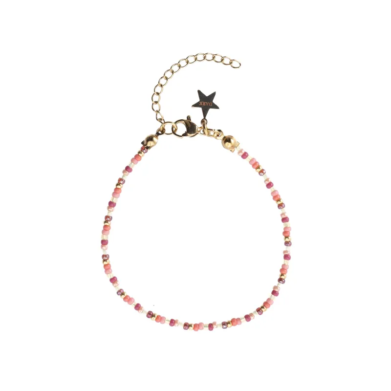 GLASS BEAD BRACELET W/CANDY MIX sold by DARK Department