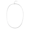 SNAKE CHAIN NECKLACE EXTRA THIN SILVER 65 CM sold by DARK Department