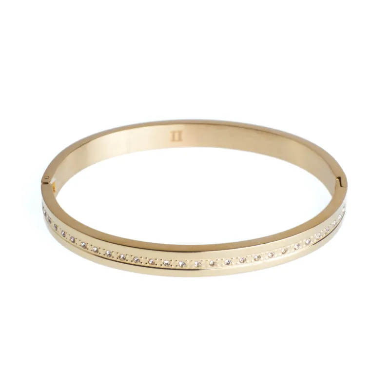 CRYSTAL BANGLE GOLD sold by DARK Department