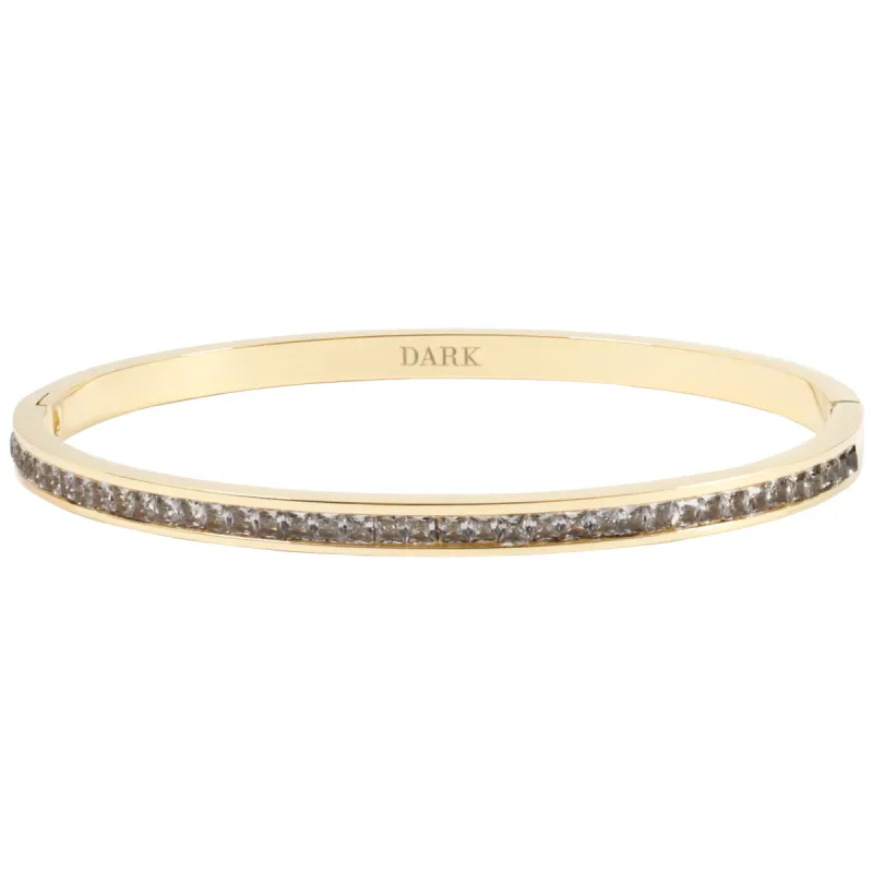 CRYSTAL BANGLE THIN GREY sold by DARK Department