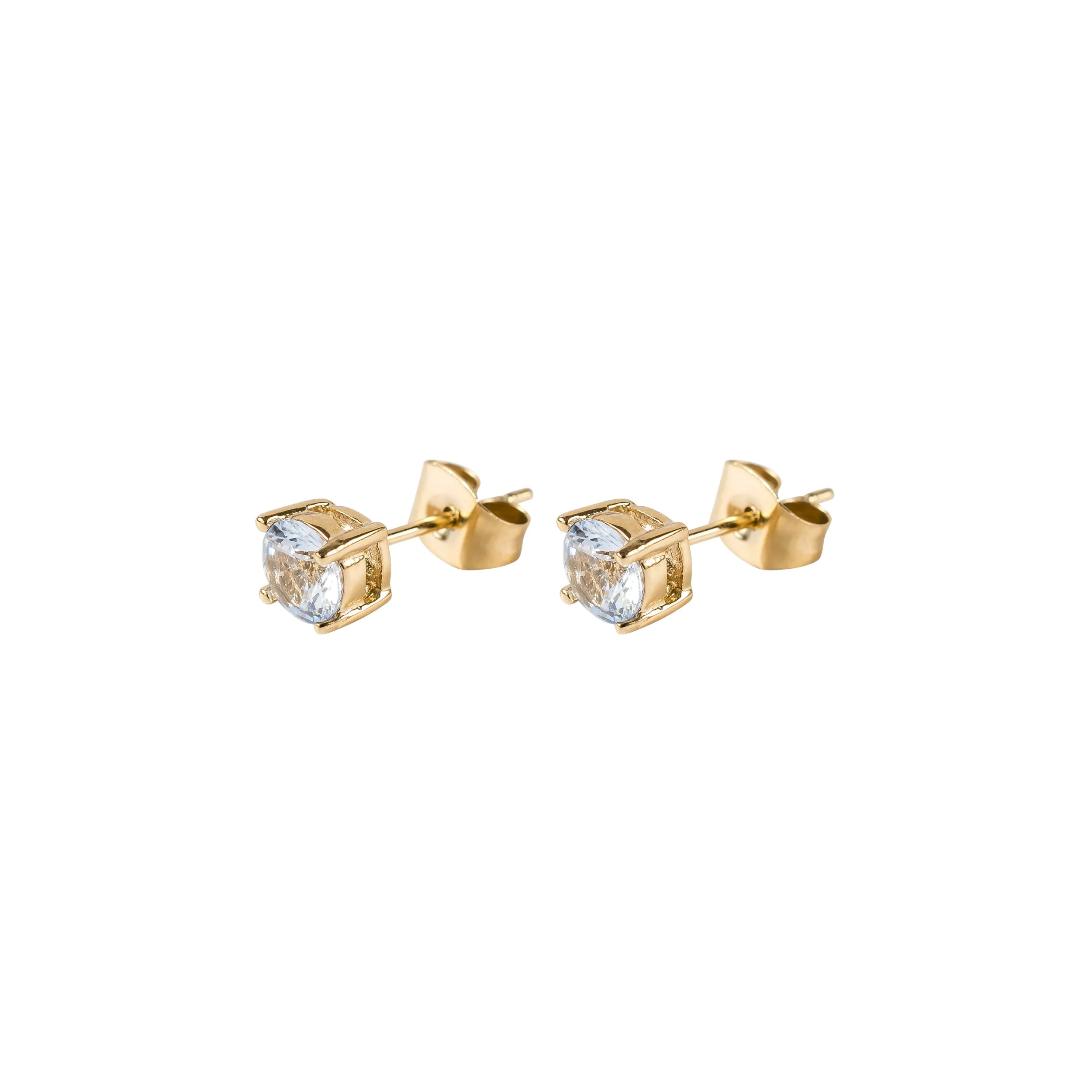 CRYSTAL STUD EARRINGS sold by DARK Department product image thumbnail 4