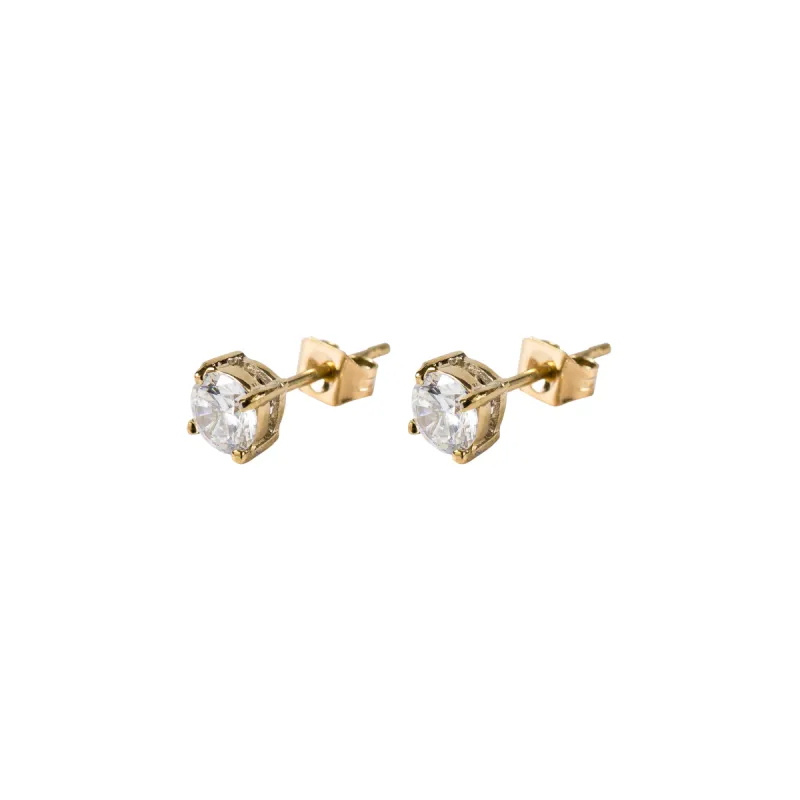 CRYSTAL STUD EARRINGS sold by DARK Department