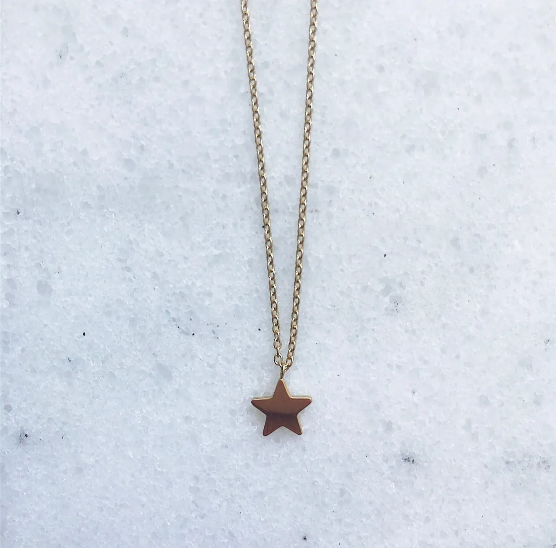 STAR NECKLACE GOLD sold by DARK Department product image thumbnail 2