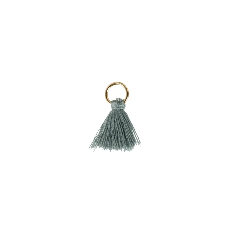 TASSEL DUSTY TEAL sold by DARK Department